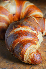 Fresh Croissant Isolated