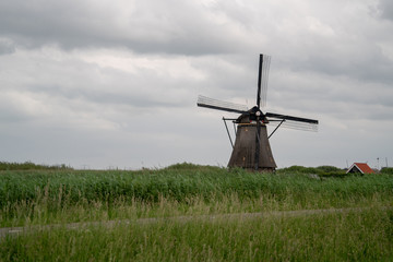 Windmühle in Holland Kinderdijk 