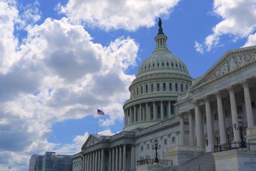 Obraz premium united states capitol building in washington dc
