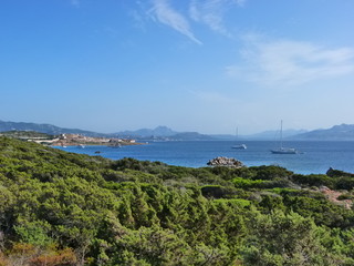 Fototapeta na wymiar panoramic view of the island