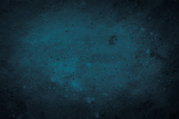 Blue texture dark creative background.