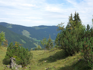 Oberjoch Allgäu - Bergblick