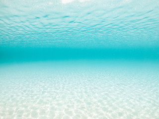 Underwater background of the Mediterranean sea