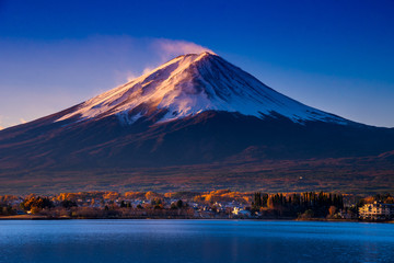 Mt.Fuji at sunrise