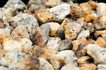 Fire rocks close up texture