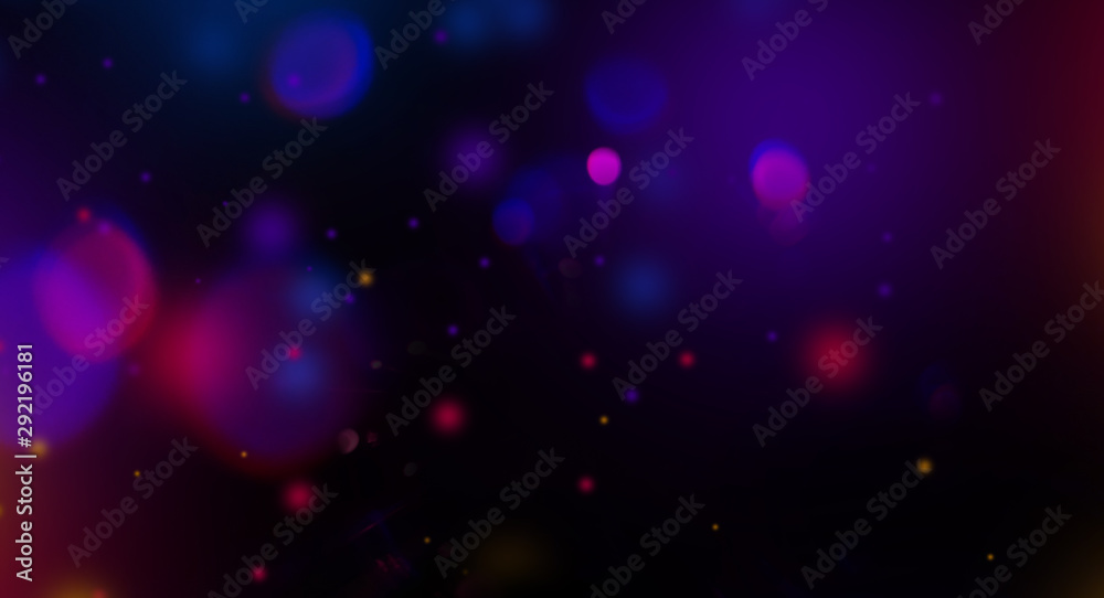 Canvas Prints lens flare particles abstract background