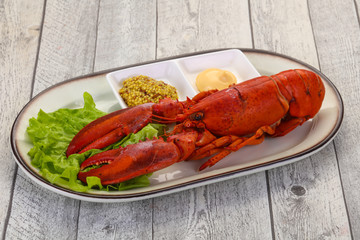 Luxury Lobster with sauce