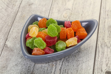 Sweet candied fruit