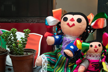 Obraz na płótnie Canvas mexican dolls
