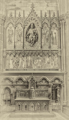 Naklejka premium Cathedrale Notre-Dame de la Treille