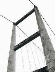 detail of a bridge