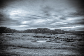 Drone shots above Boulder Colorado