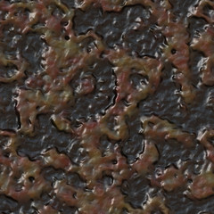 Wall art- liquid metal effect