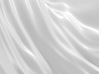 Abstract white background with waves