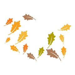 oak leaf background logo