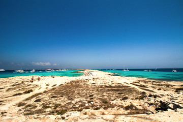 The paradise of Earth-Island Formentera