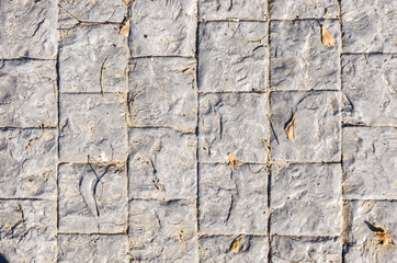The pattern of  rustic natural stone wall , for background , texture , copy text