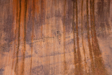 Fototapeta premium Rusty metal plate for background textures and design