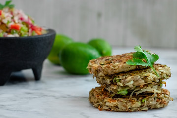 Spring Onion Potato Pancakes