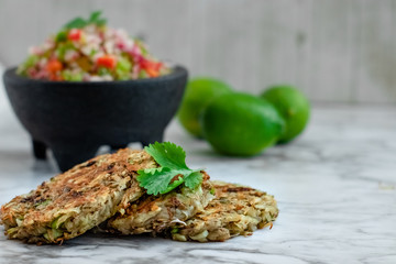 Spring Onion Potato Pancakes