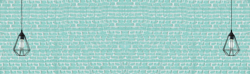green stone wall, interior design for home, office, hotel and bedroom, modern lamp