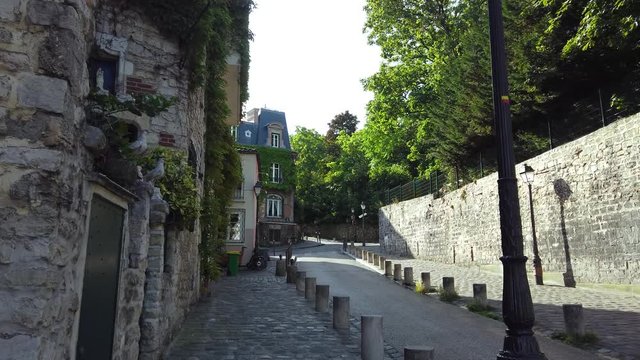 cityscape Mont Matre , Paris, France