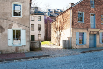 Obraz premium Harper;s Ferry Warehouse