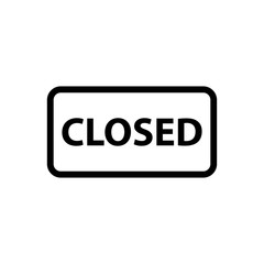 open and close sign icon