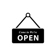 open and closed signage