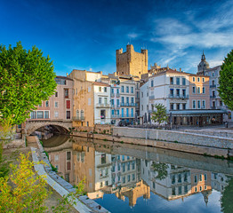 Fototapeta premium Nice view on Narbonne