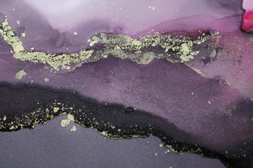 Art Abstract paint blots background. Alcohol ink colors. Marble texture.