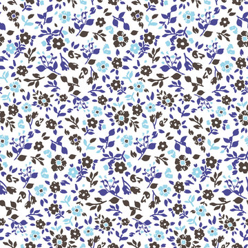 Seamless Vintage Flower Pattern