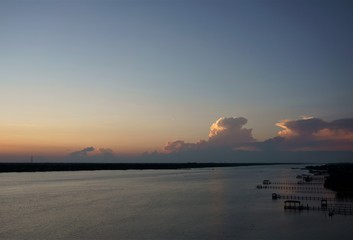 sunset over sea, sunset, sky, water, sea, sunrise, lake, sun, landscape, clouds, night, dusk, evening, nature, reflection, travel, light, beautiful view, beauty, 
