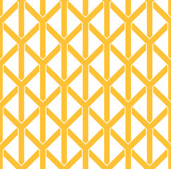Fototapeta premium Seamless geometric vector pattern illustration