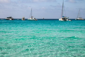 The paradise from Island formentera