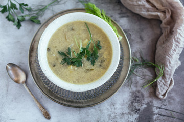 Potato and Leek Soup 