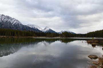 Naklejka premium Landscapes of the Kananaskis Valley in Alberta
