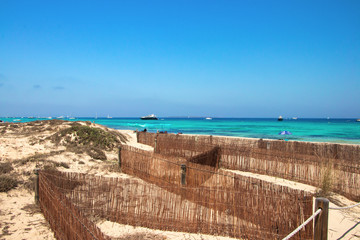 North beach Island Formentera