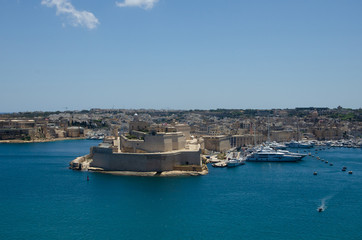 St. Angelo Fort in Malta. Place there Game of thrones was filming, famous location.