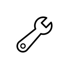 wrench icon trendy