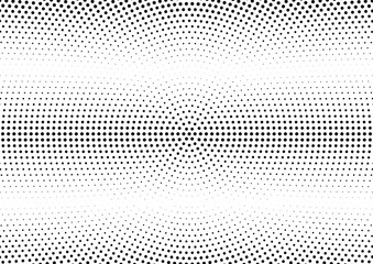 Abstract halftone dotted background. Futuristic grunge pattern, dot and circles.  Vector modern optical pop art texture for posters, sites, business cards, cover, postcards, labels, stickers layout.
