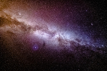 Milchstraße und Andromeda