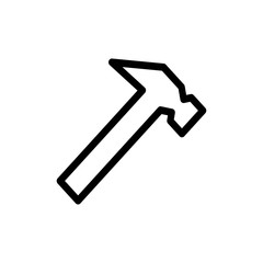 hammer icon trendy
