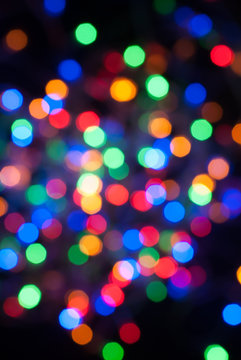 Bunte LIchter als HIntergrund