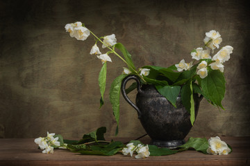 Still life flowers. Photo used for printing on large format canvas