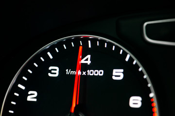 Car speedometer