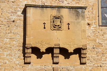 Bretèche au château de Jarnioux