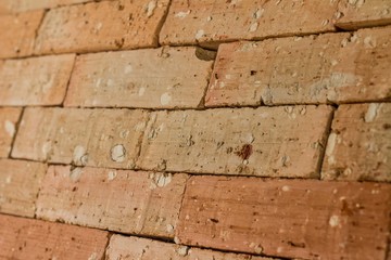 solid brick baked inside the pottery