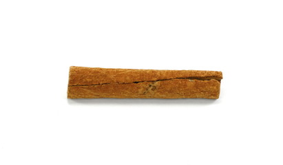 Cinnamon sticks isolated on white background with shadow. Spice Cinnamon sticks.