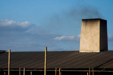  brazilian ceramic chimney working and smoking